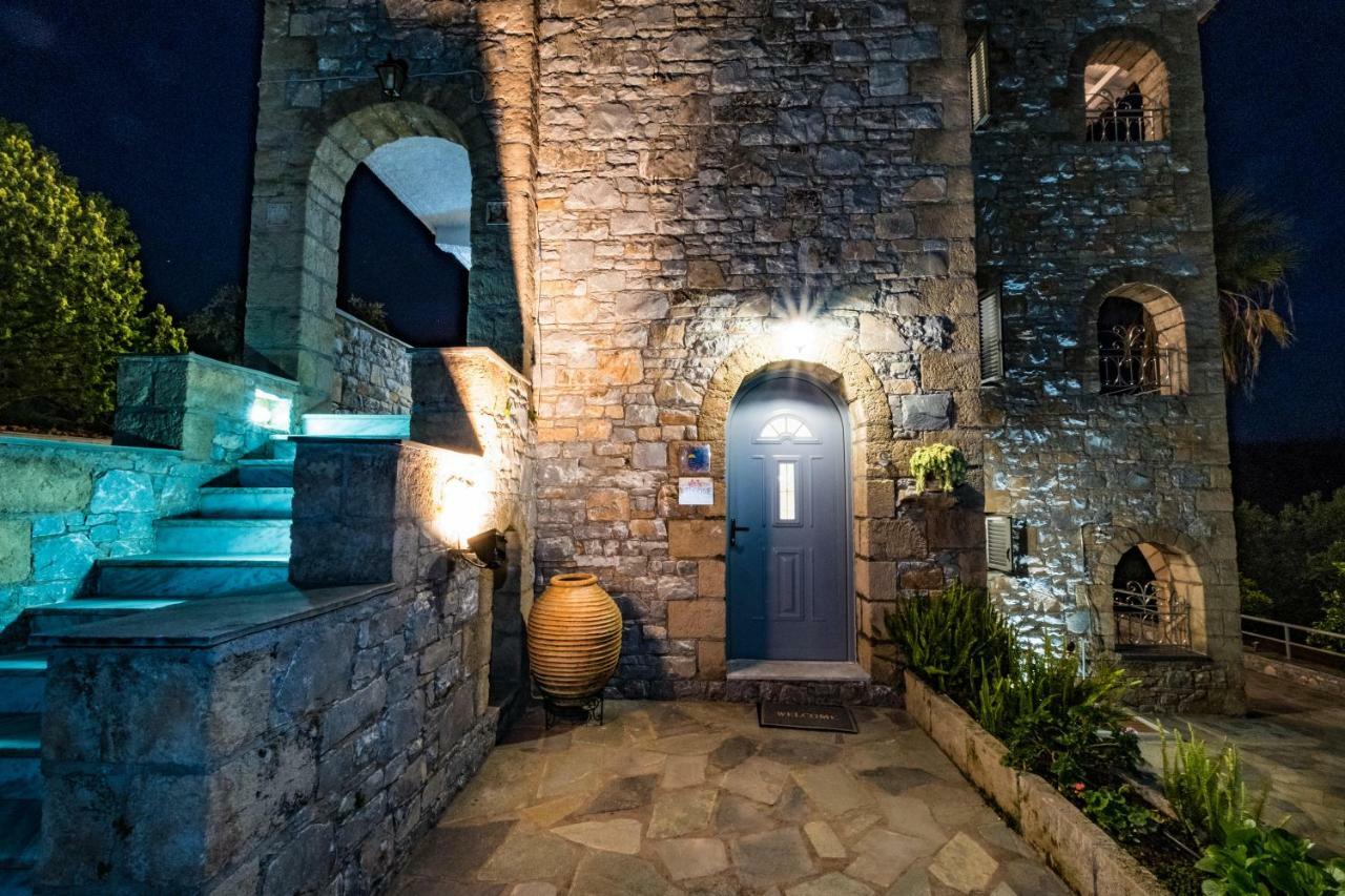 Olympia Zervea Studios With Pool - Apartment Kardamyli Zewnętrze zdjęcie